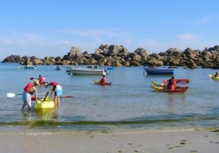  Salir al mar en kayak 